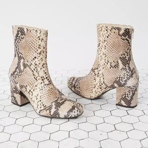 Free People Cecile Snakeskin Boot 🐍